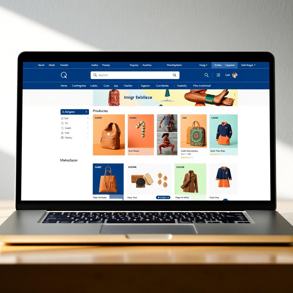 Enyimba Market website preview